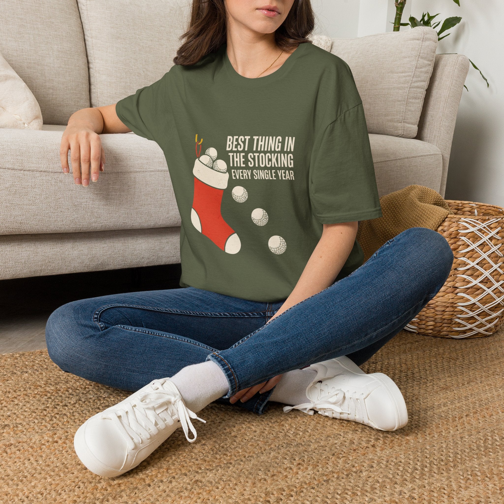 Best Thing In The Stocking Golf T-Shirt