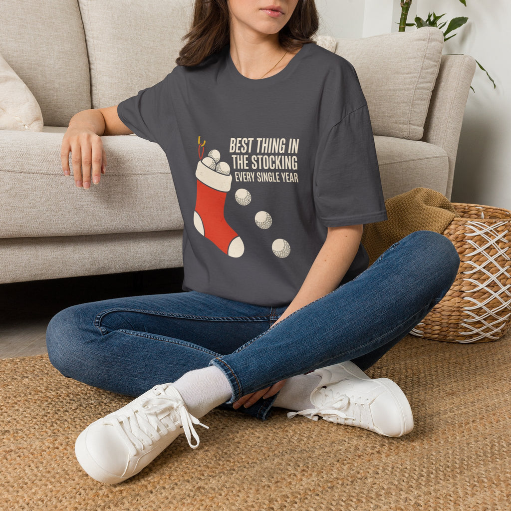 Best Thing In The Stocking Golf T-Shirt