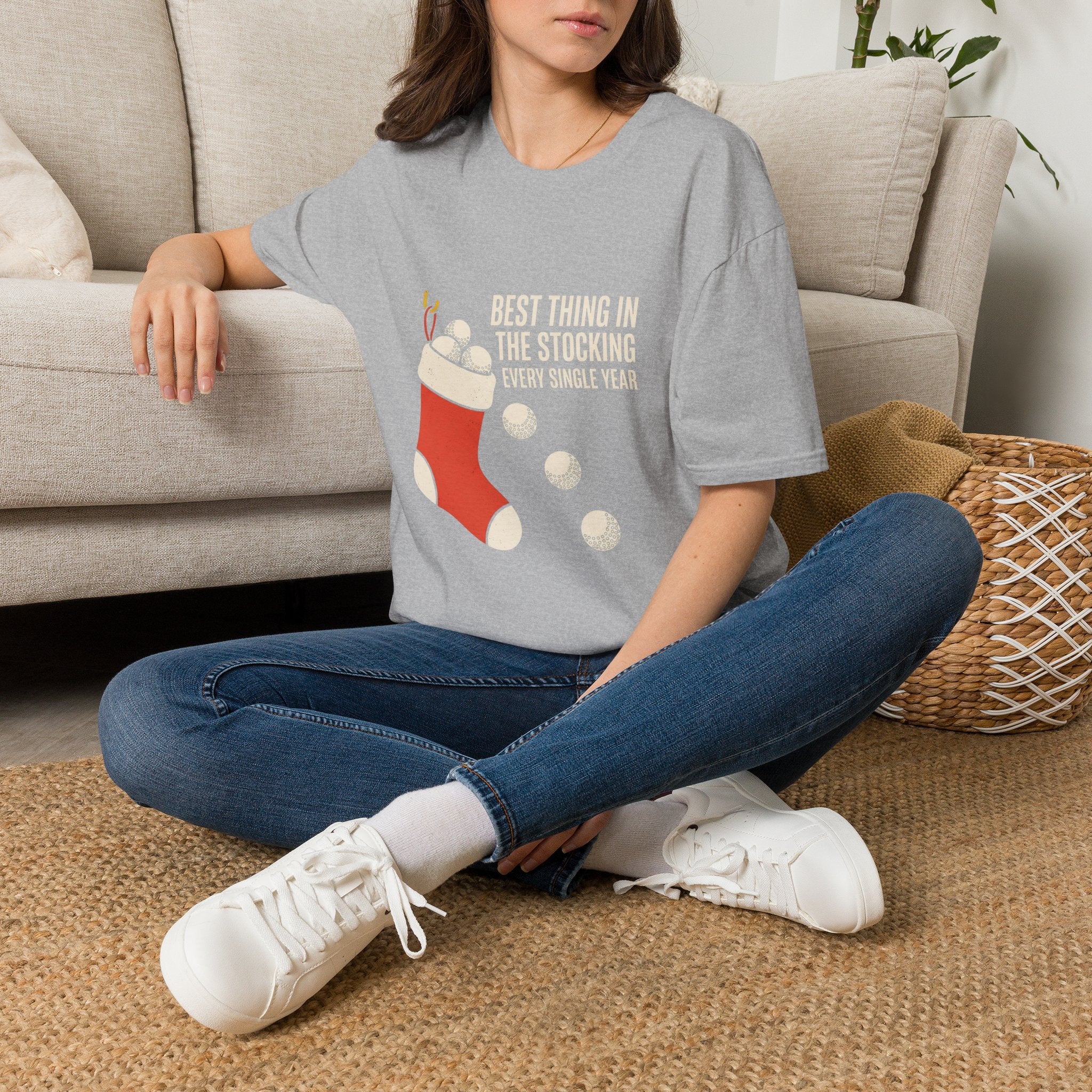Best Thing In The Stocking Golf T-Shirt
