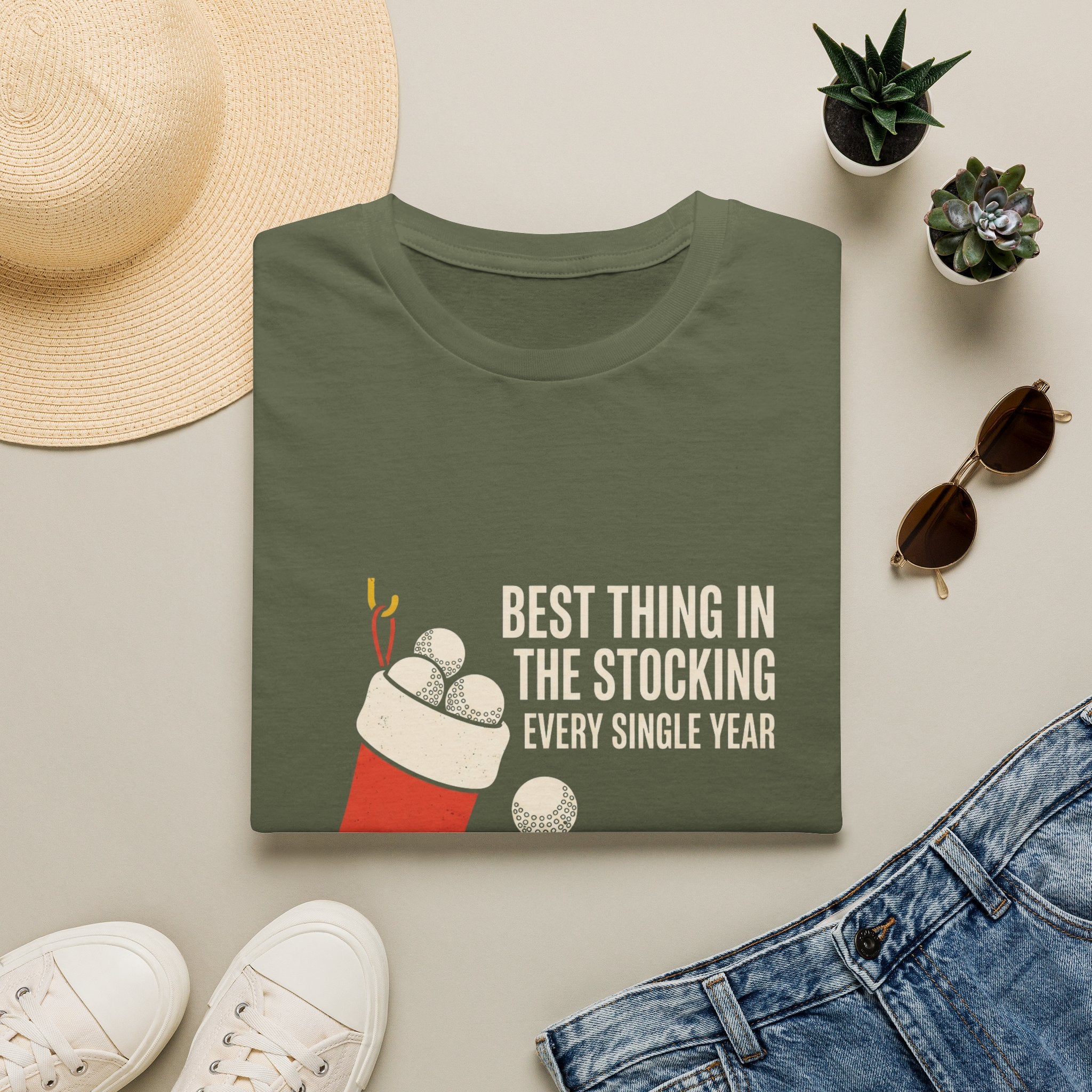 Best Thing In The Stocking Golf T-Shirt