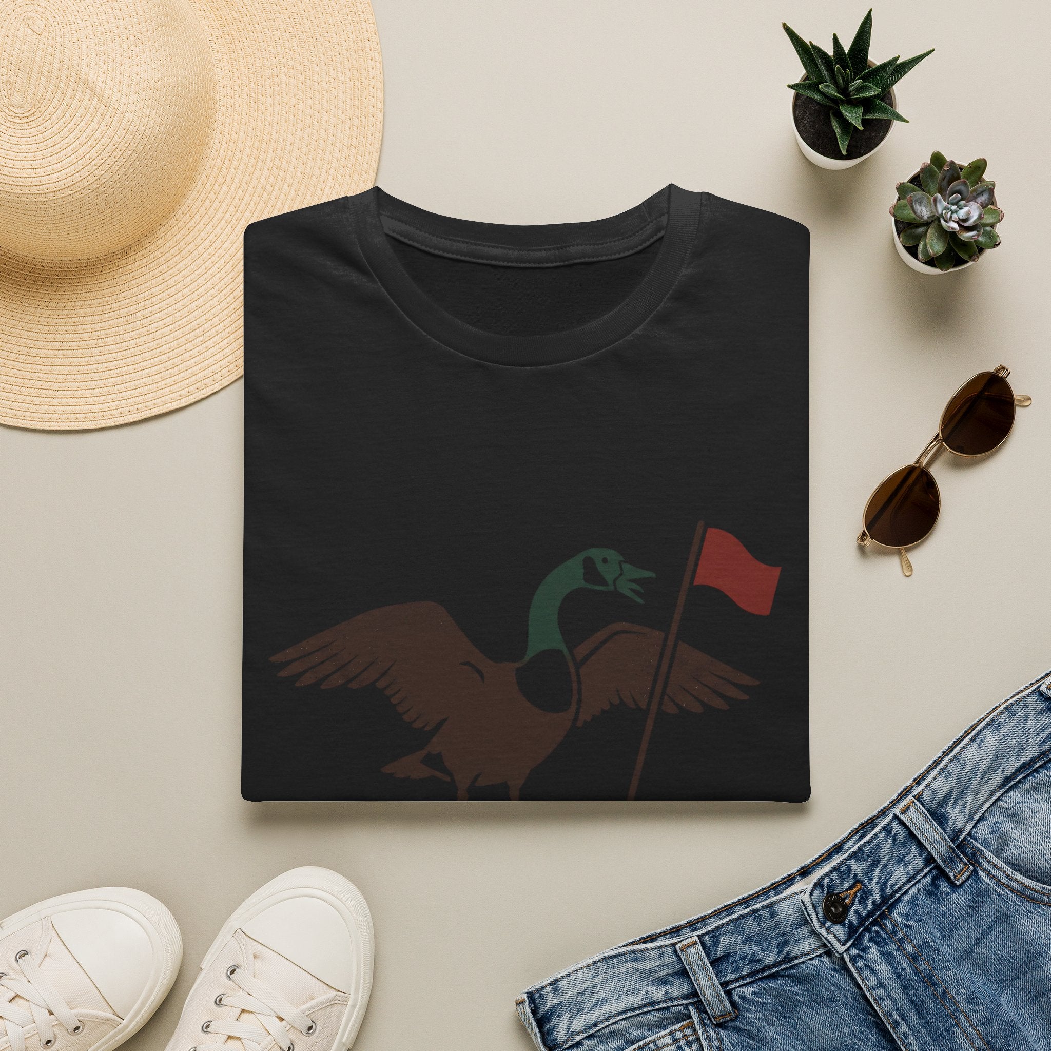 Play It Where It Lies Angry Goose Golf T-Shirt