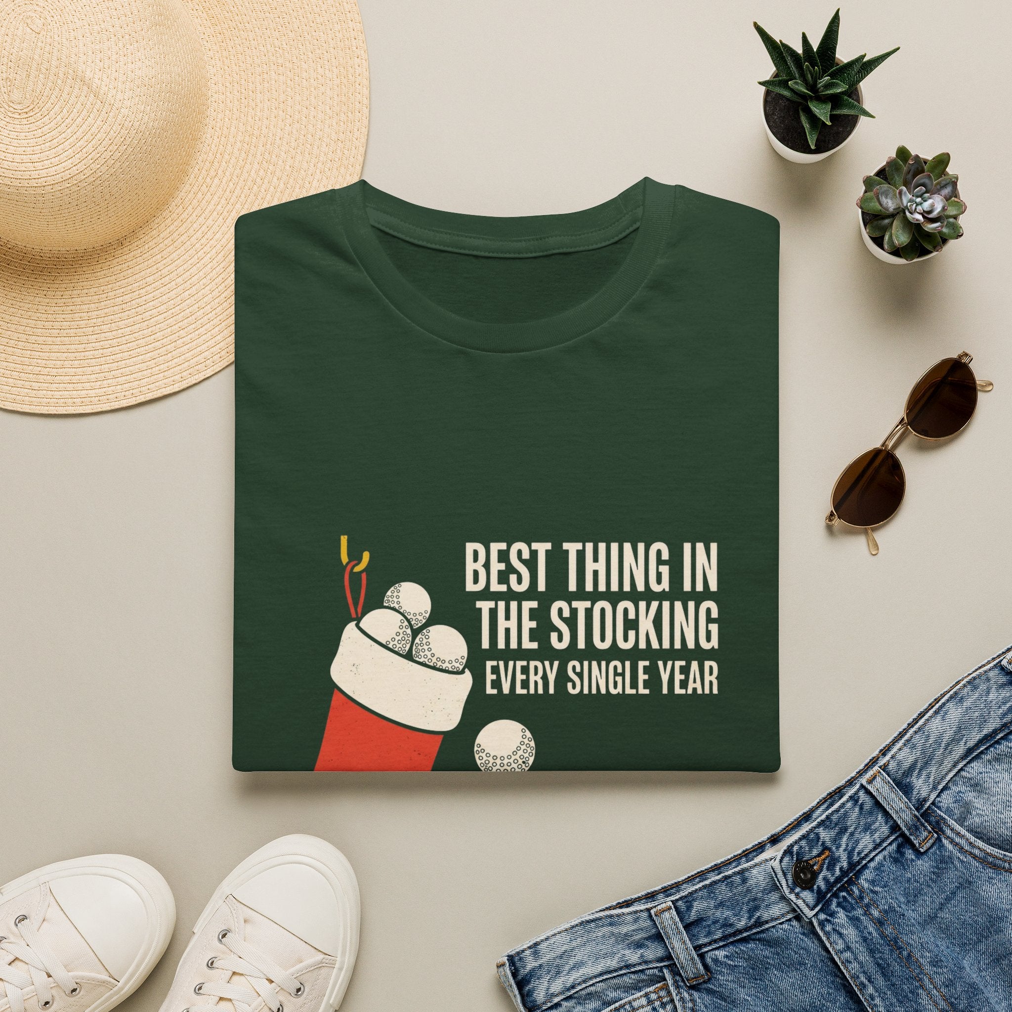Best Thing In The Stocking Golf T-Shirt