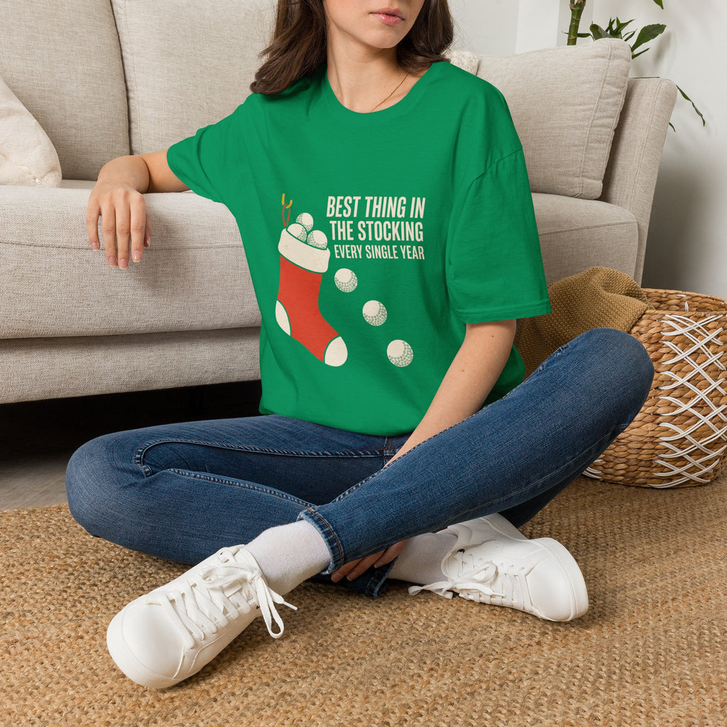 Best Thing In The Stocking Golf T-Shirt