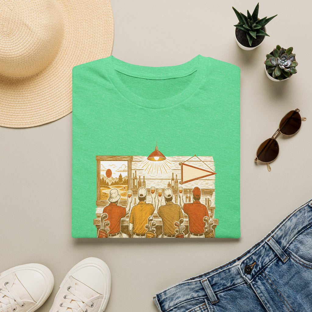 Retro Counter Coffee Shop Illustration T-shirt