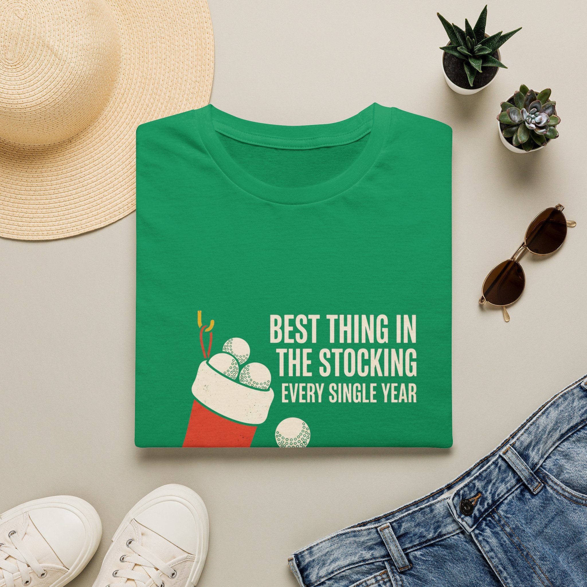 Best Thing In The Stocking Golf T-Shirt