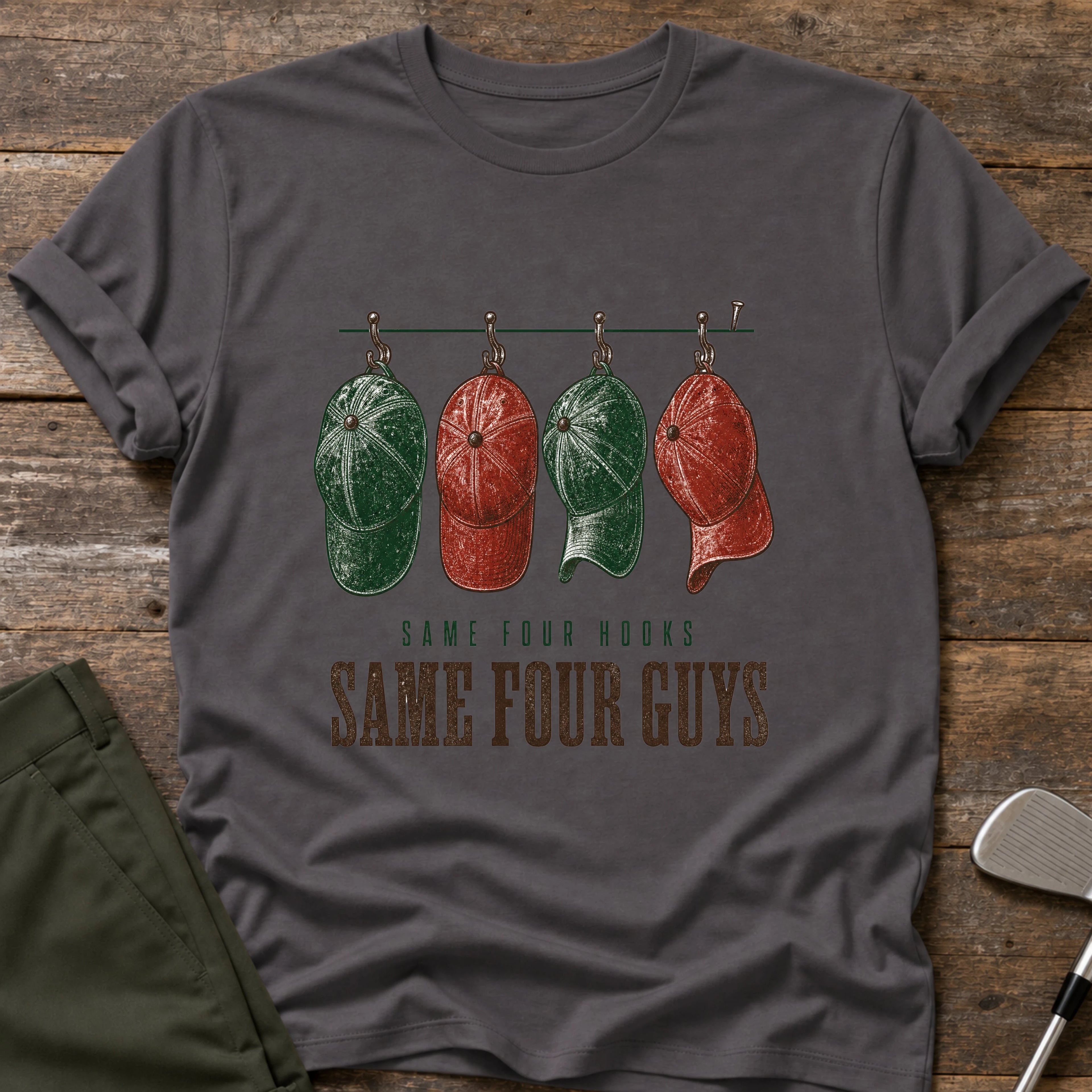 Same Four Guys Golf T-Shirt